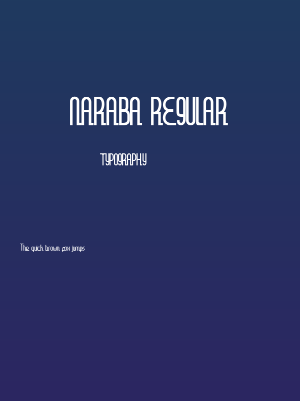Naraba Regular Poster