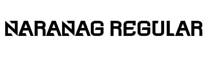 Naranag Regular  font caratteri gratis