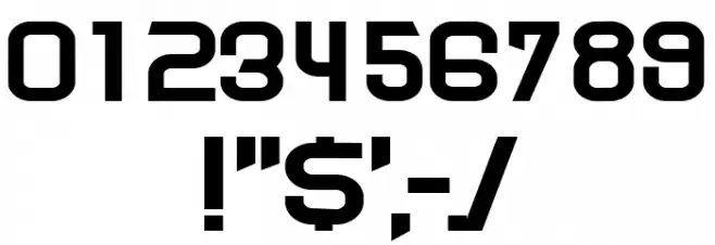 Naranag Regular Font OTHER CHARS