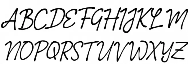 Narasi Font UPPERCASE