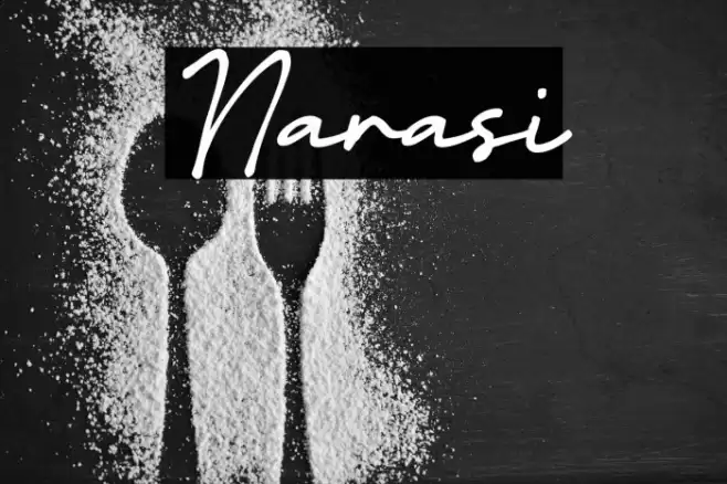 Narasi Font examples