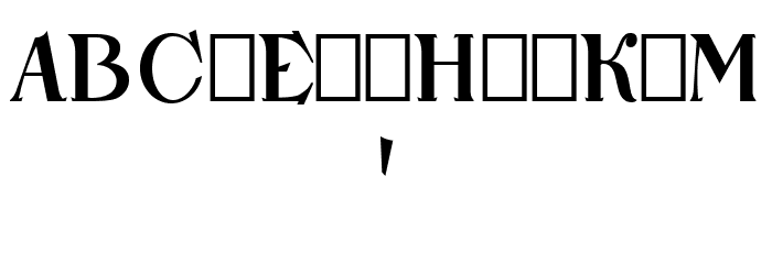 NarbutAbetka Font OTHER CHARS