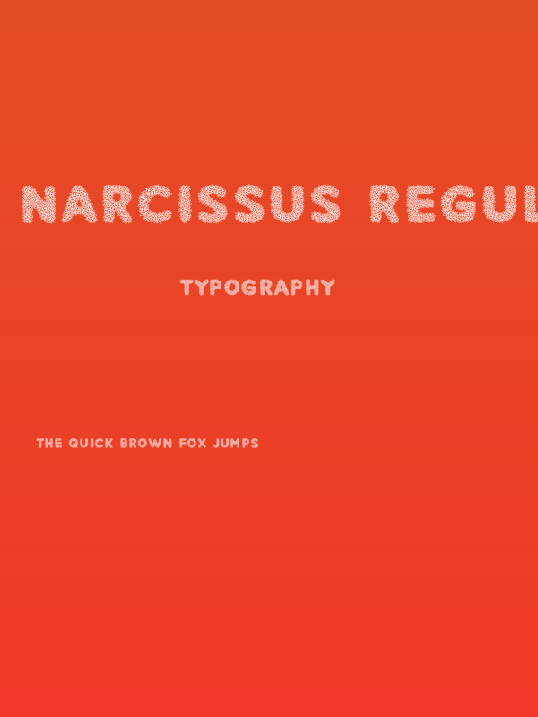 Narcissus Regular Poster