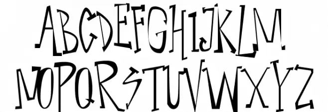 Narcoleptic Dance Schriftart Groß