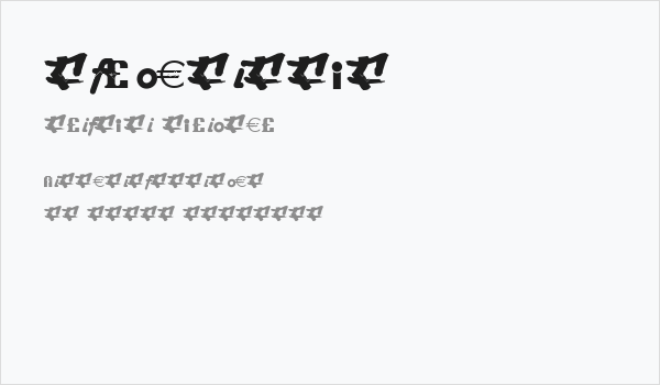 Narcoleptix Business Card