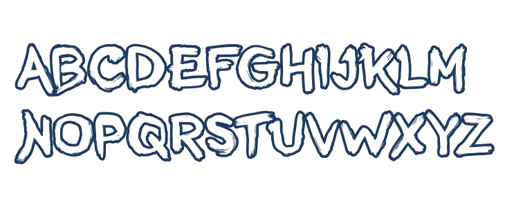 NarconOutline Uppercase