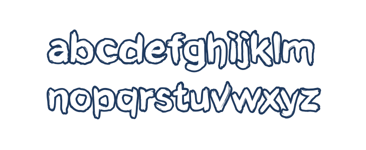 NarconOutline Lowercase