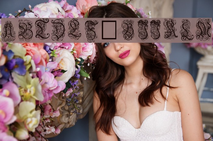 Nardis Font examples