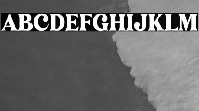 Narifah Font examples