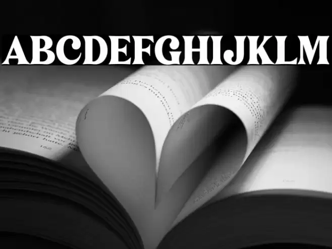 Narifah Font examples