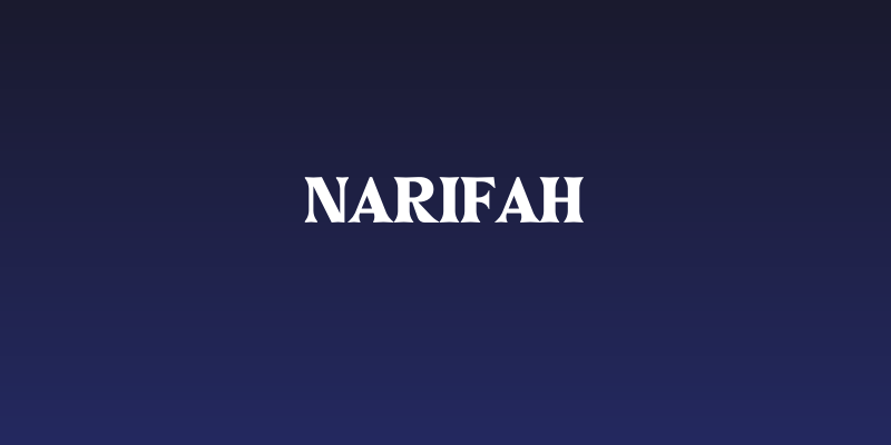 Narifah Social Header