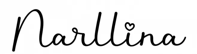 Narllina  フリーフォントのダウンロード