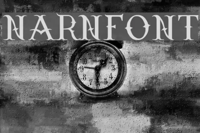Narnfont Example 2