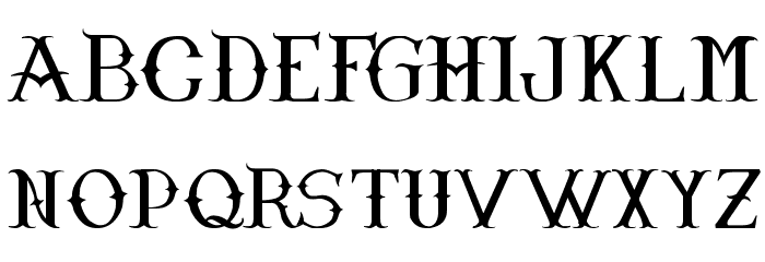 Narnfont Font LOWERCASE