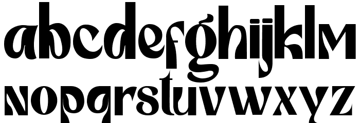 Narnia Font LOWERCASE