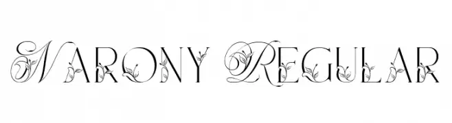 Narony Regular  Frei Schriftart Herunterladen