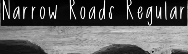 Narrow Roads Regular Fuentes examples