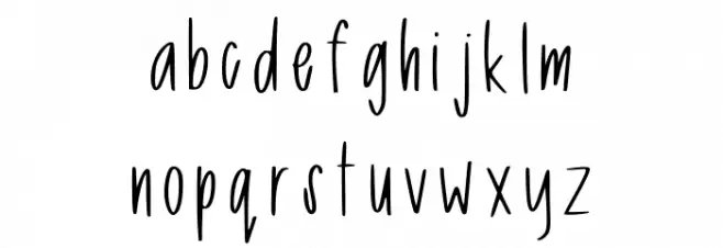 Narrow Roads Regular Fuentes MINÚSCULAS