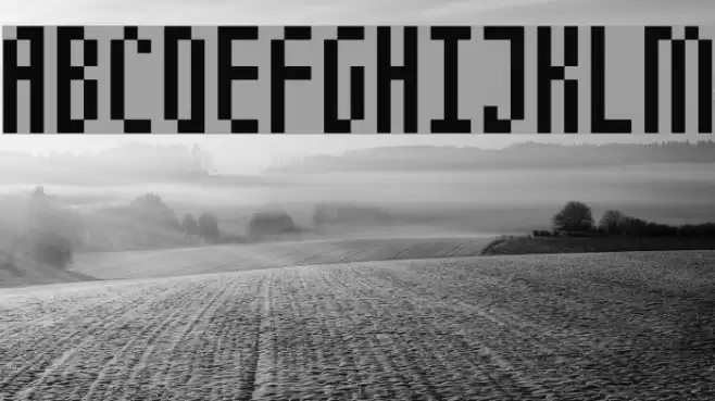 NarrowPix Font examples