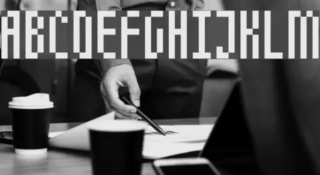 NarrowPix Font examples