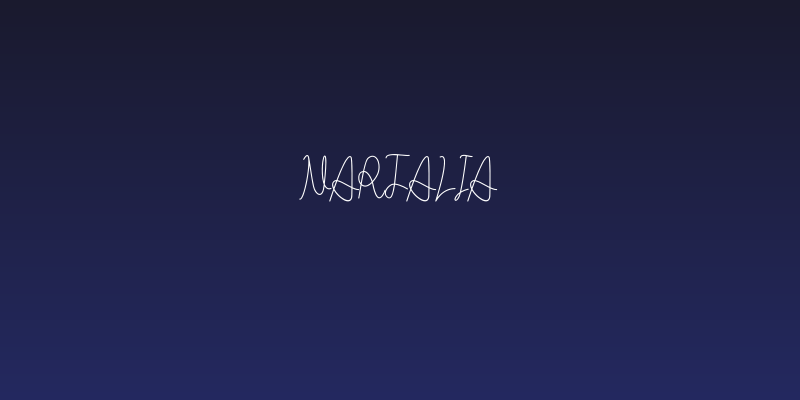 Nartalia Social Header