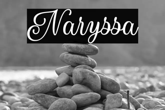 Naryssa Font examples