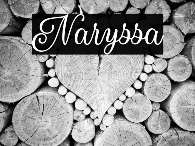 Naryssa Font examples