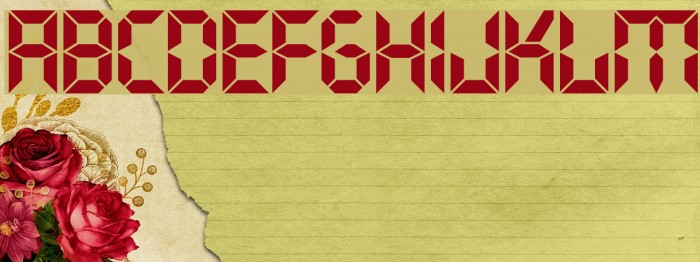Nasa Display Font examples