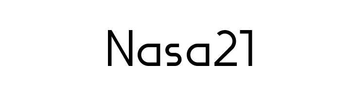 Nasa21  免费字体下载