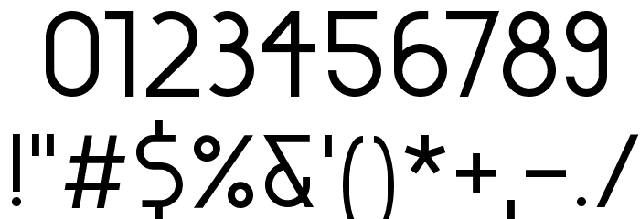 Nasa21 Font OTHER CHARS
