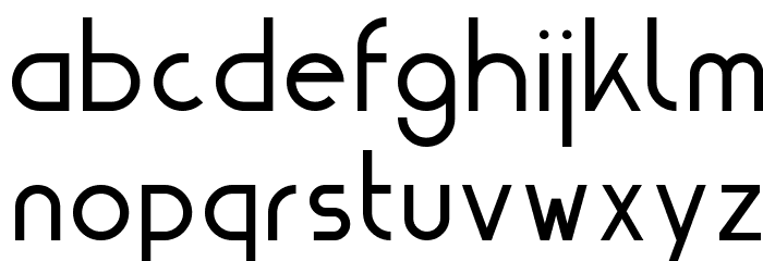 Nasa21 Font LOWERCASE
