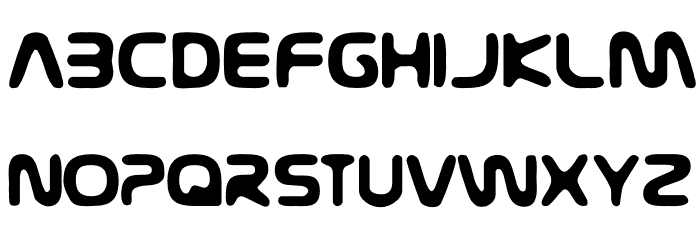 Nasal-Regular Font LOWERCASE