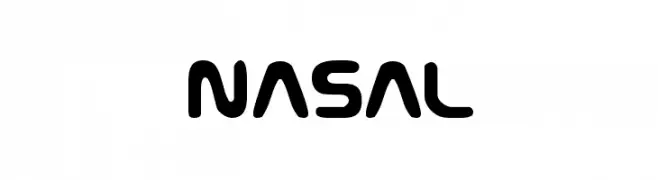 Nasal  Frei Schriftart Herunterladen