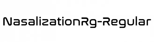 NasalizationRg-Regular  تنزيل الخطوط