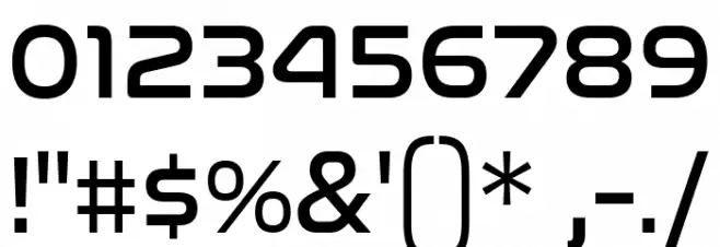 NasalizationRg-Regular Font OTHER CHARS