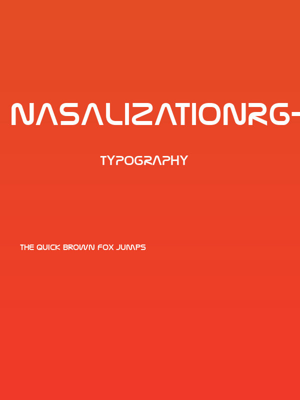 NasalizationRg-Regular Poster