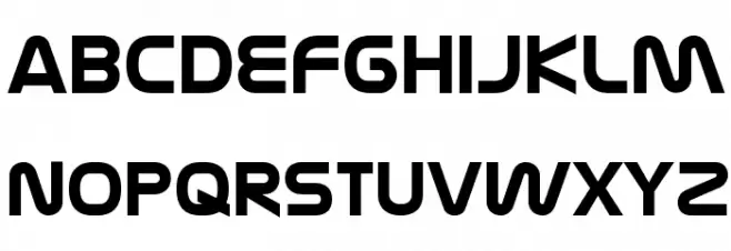 Nasalization Font LOWERCASE