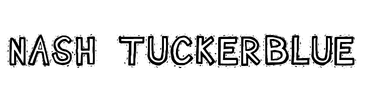Nash TuckerBlue Font