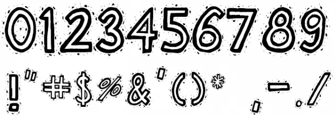 Nash TuckerBlue Font OTHER CHARS