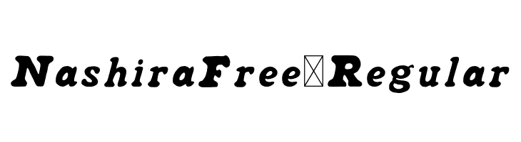 NashiraFree-Regular  Free Fonts Download