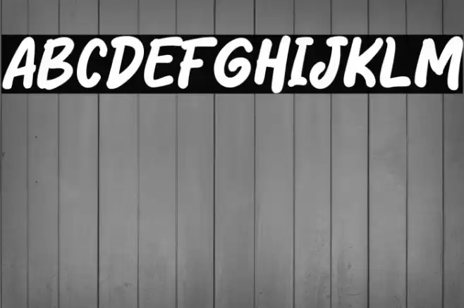 Nasi Goreng Font examples