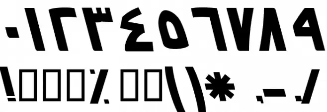 Nasim Font OTHER CHARS