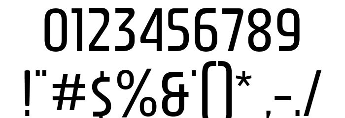 Nasional Sans Regular Шрифта ДРУГИЕ символов