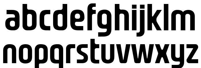 Nasional Sans SemiBold Шрифта строчной