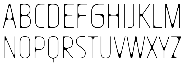 Nasional Sans Thin Font UPPERCASE