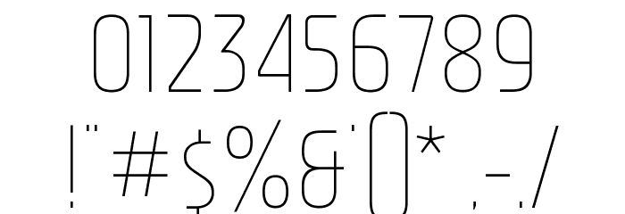 Nasional Sans Variable Thin Polices AUTRES CHARS