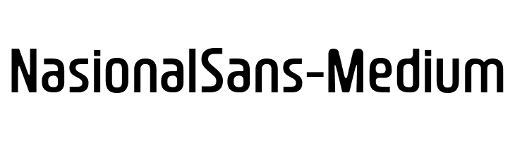NasionalSans-Medium  لخطوط تنزيل