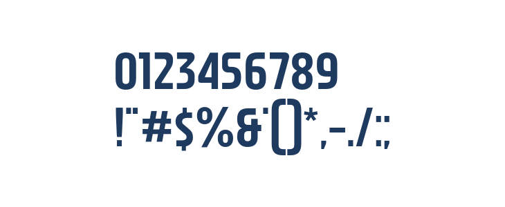 NasionalSans-SemiBold Other Characters
