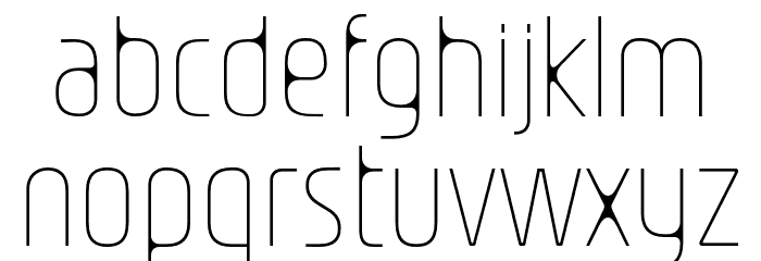 NasionalSans-Thin Font Litere mici