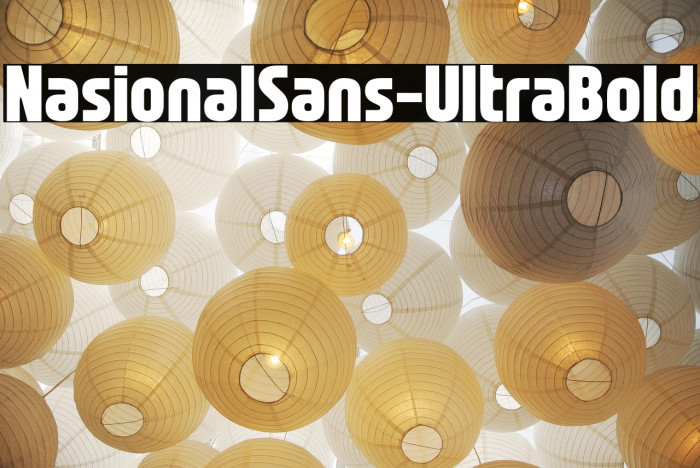NasionalSans-UltraBold Example 2